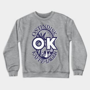 Ostindisk Kaffe=Lager Crewneck Sweatshirt